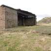 General view of gun emplacement showing brick and concrete upper works, taken from the SE.