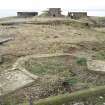 View of pssible light anti aircraft emplacement from NNW.