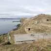 General view from above of engine room and oil store S.