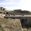 General view of engine room from roof of oil store from NNW.