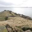 General view of the S end of the Island from the 9.2-inch Battery Observation Post and Fire Control point from NNW.