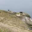 General view from above of blockhouse from the SW.