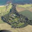 General oblique aerial view of the country house and policies, taken fromt he WSW.