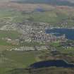 General oblique aerial view of Campbeltown, taken from the S.