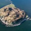 General oblique aerial view of Island Davaar, taken from the E.