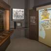 Interior. 1st floor, Eisenhower exhibition, view of display panels