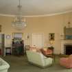 Interior. 2nd floor, Eisenhower apartment, drawing room, view from NE