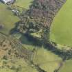 General oblique aerial view centred on the remains of the enclosure, taken from the NW.