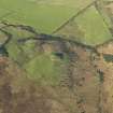 Oblique aerial view centred on the remains of the fort, taken from the S.