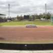 View of Meadowbank Stadium from the east end of the track.