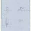 Tain Gasworks
Plan, elevation and section of tar tank
Stamped: 'Scottish Gas Board, Northern Division, General Manager's Office, Aberdeen'