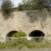 Limekilns, detail of arched openings