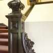 Interior. Detail of newel head