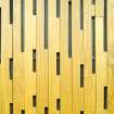 Interior. SE wall. Acoustic panel. Detail