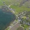 General oblique aerial view of Finstown, taken from the NNW.