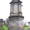 View of monument in memory of William Dunn.