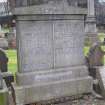 View of headstone in memory of John Bell.