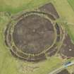 Oblique aerial view centred on the Ring of Brodgar, taken from the SE.