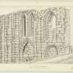 South side of refectory (east end)
Insc. "drawn from nature by A.Archer, 14th Oct. 1834"