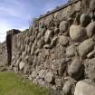 General view of garden wall.