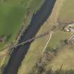 Oblique aerial view centred on the railway viaduct, taken from the SSW.