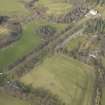 General oblique view centred on the policies with gates and gate houses adjacent, taken from the SSW.