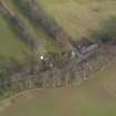 Oblique view centred on the gates and gate houses, taken from the W.