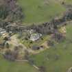 General oblique aerial view centred on the country house, taken from the S.