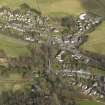 General oblique aerial view centred on the village, taken from the WSW.