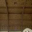 Interior. Detail of ceiling.