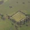 Oblique aerial view centred on the walled garden, taken from the SW.