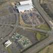 Oblique aerial view centred on the leisure park, taken from the NW.