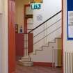 Detail of entrance to main hallway in Arts Guild Theatre, Campbell Street, Greenock.