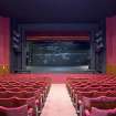 View of auditorium looking towards stage in Arts Guild Theatre, Campbell Street, Greenock.