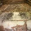 Interior. View of gasworks retort house S wall