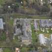Oblique aerial view of Corstorphine Hospital, taken from the W.
