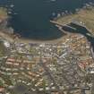 Oblique aerial view of Eyemouth, taken from the SSW.