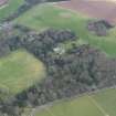 General oblique aerial view of Mordington House and policies, taken from the NW.