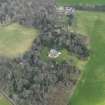 General oblique aerial view of Mordington House and policies, taken from the SW.