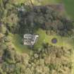 Oblique aerial view of Mordington House, taken from the W.