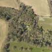 Oblique aerial view of Paxton House walled garden, taken from the S.