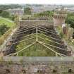 Upper level. General view from S looking over central tank and north tank