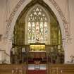 Interior. Chancel and chancel arch, view from W