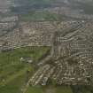 General oblique aerial view centred on the housing estate, taken from the S.