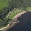 General oblique aerial view centred on the village, taken from the E.