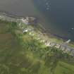 General oblique aerial view centred on the south part of the village, taken from the S.