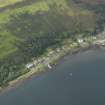 General oblique aerial view centred on the south part of the village, taken from the E.