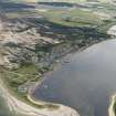 General oblique aerial view centred on the village, taken from the WNW.