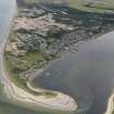 General oblique aerial view centred on the village, taken from the WNW.