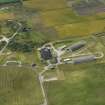 Oblique aerial view centred on the dispersal area, taken from the ENE.